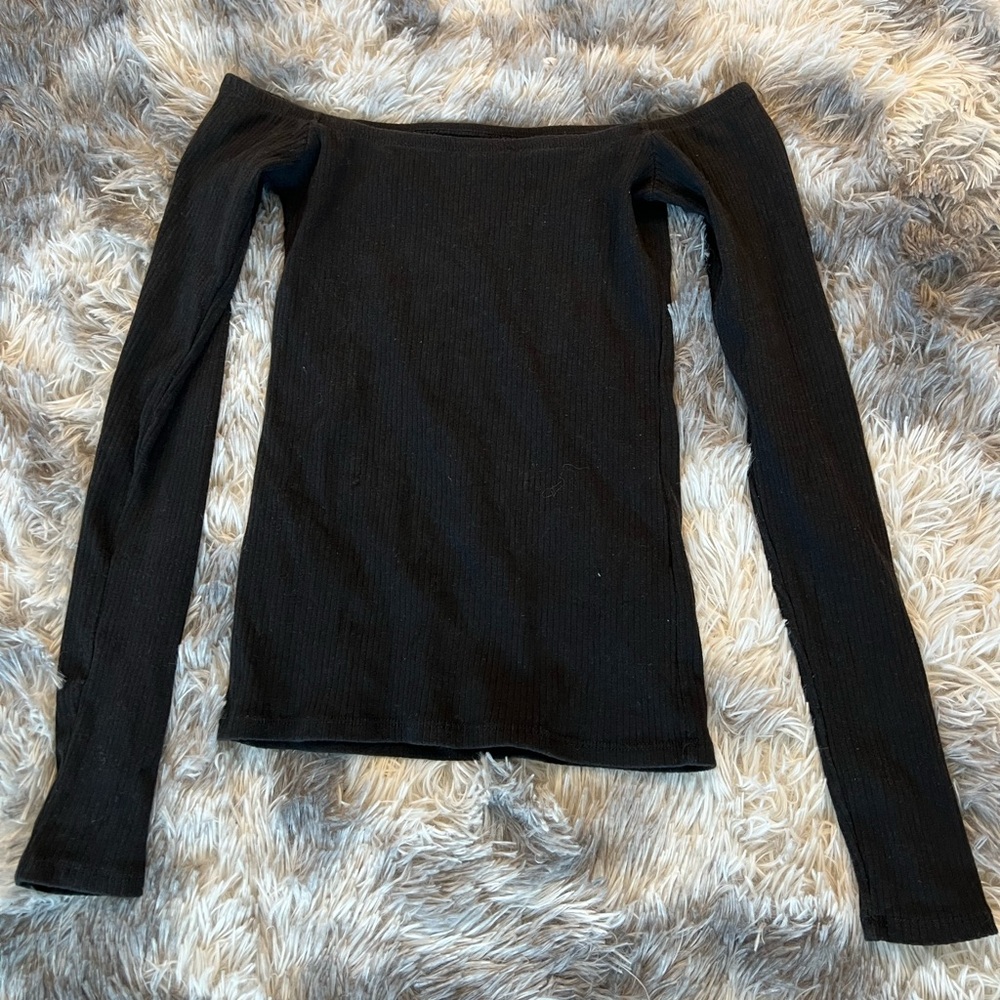 Hollister Off The Shoulder Long Sleeve